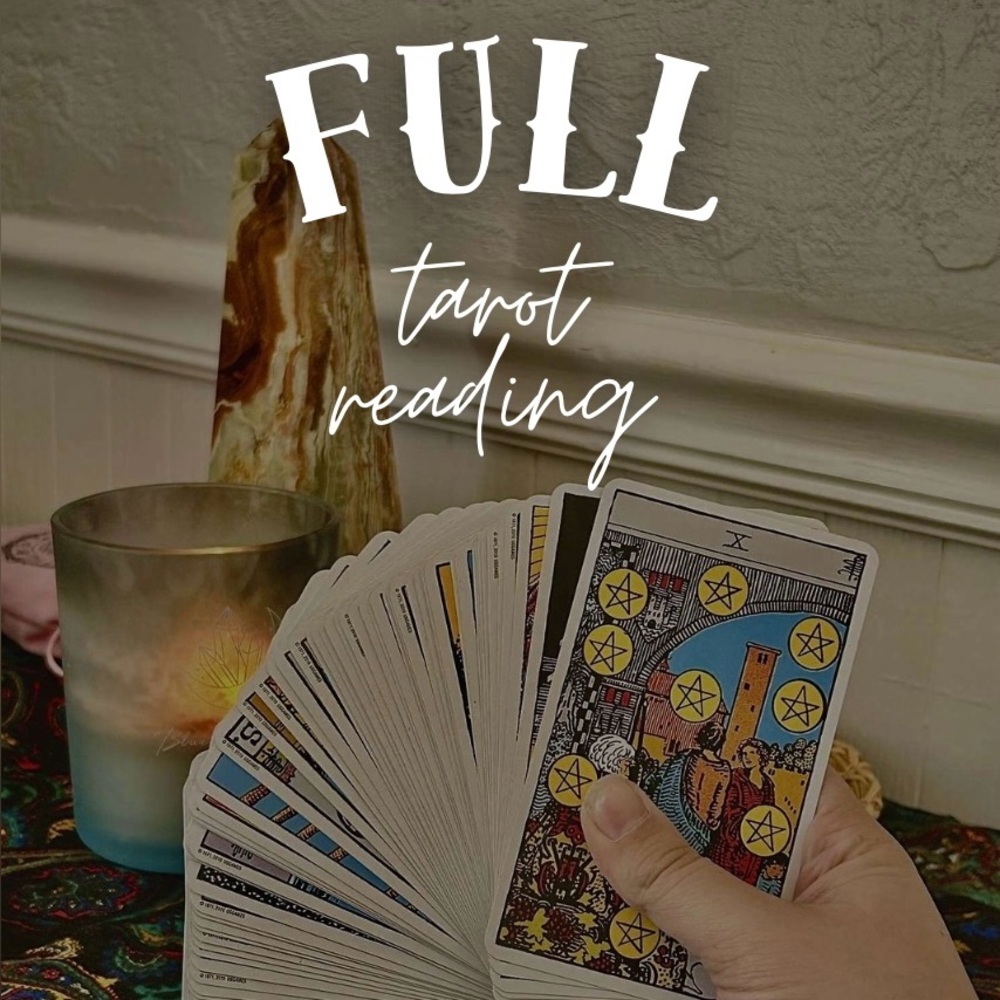 ✨ Full Intuitive Tarot Reading — Up to 4 Questions (Mailed) ✨